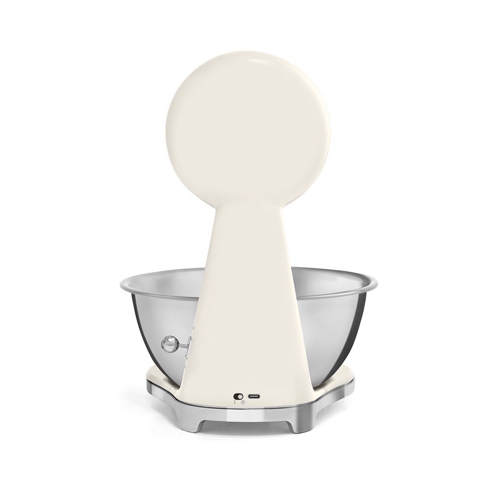 Smeg KSF01CRWW bilancia da cucina Crema Superficie piana Bilancia da cucina elettronica