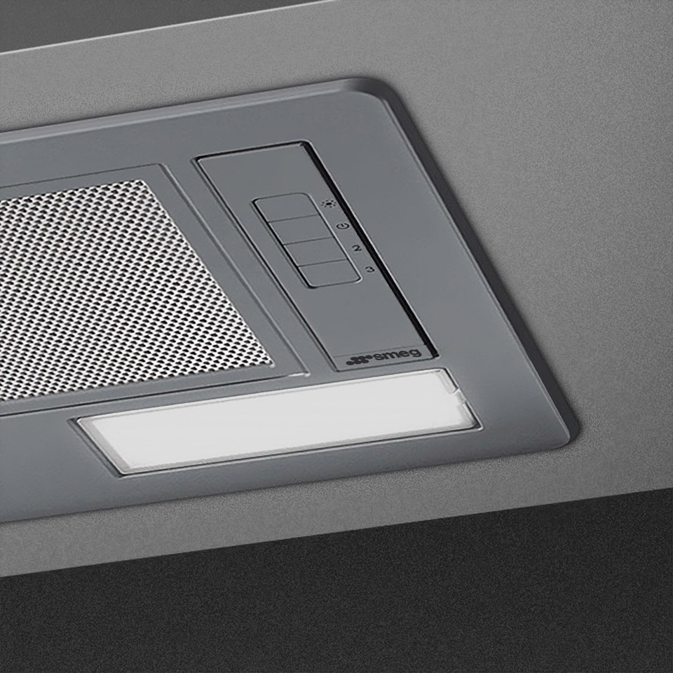 Smeg KSG52HE cappa aspirante Integrato Argento 368 m³/h D