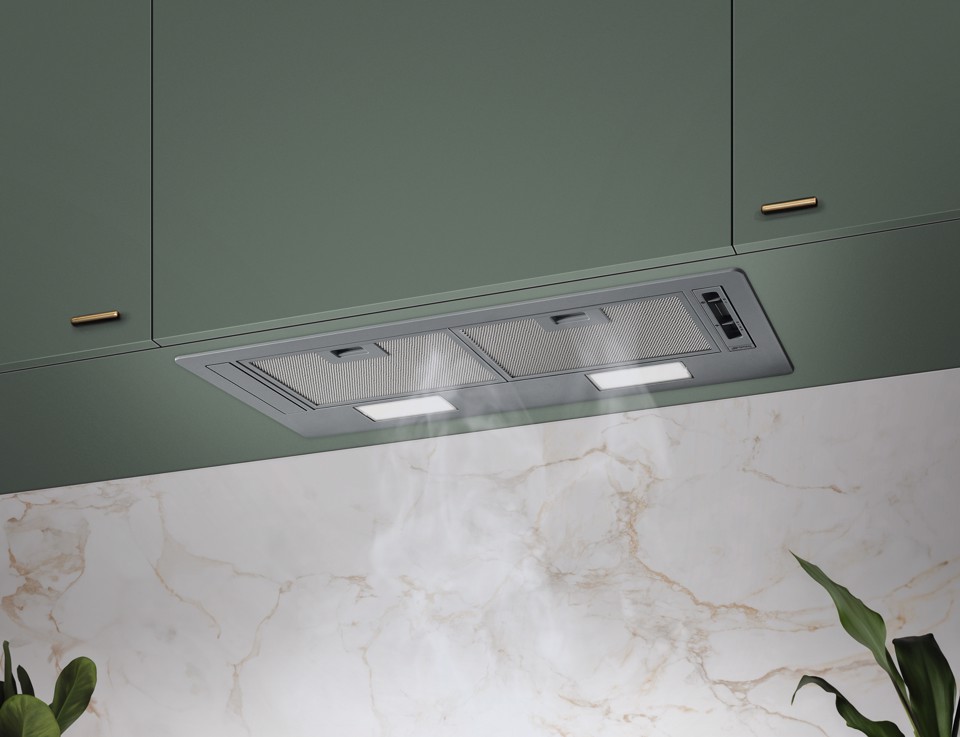 Smeg KSG70E cappa aspirante Integrato Argento 224 m³/h