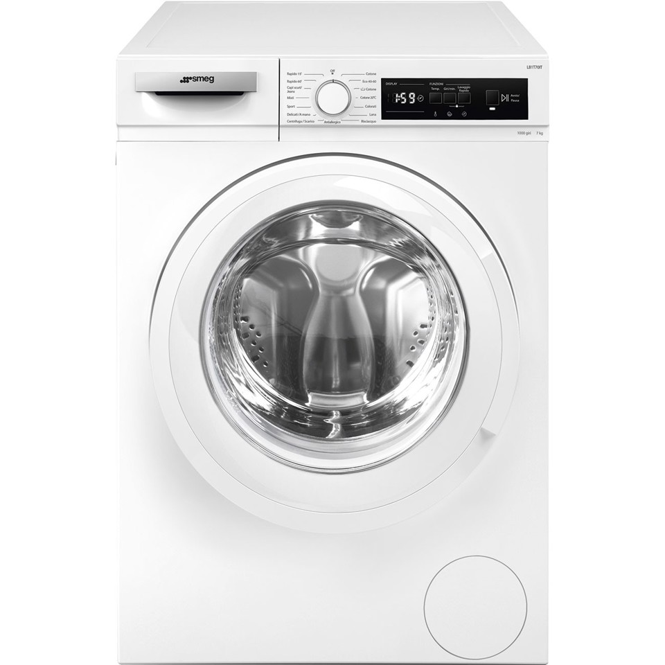 Smeg LB1T70IT lavatrice Caricamento frontale 7 kg 1000 Giri/min D Bianco