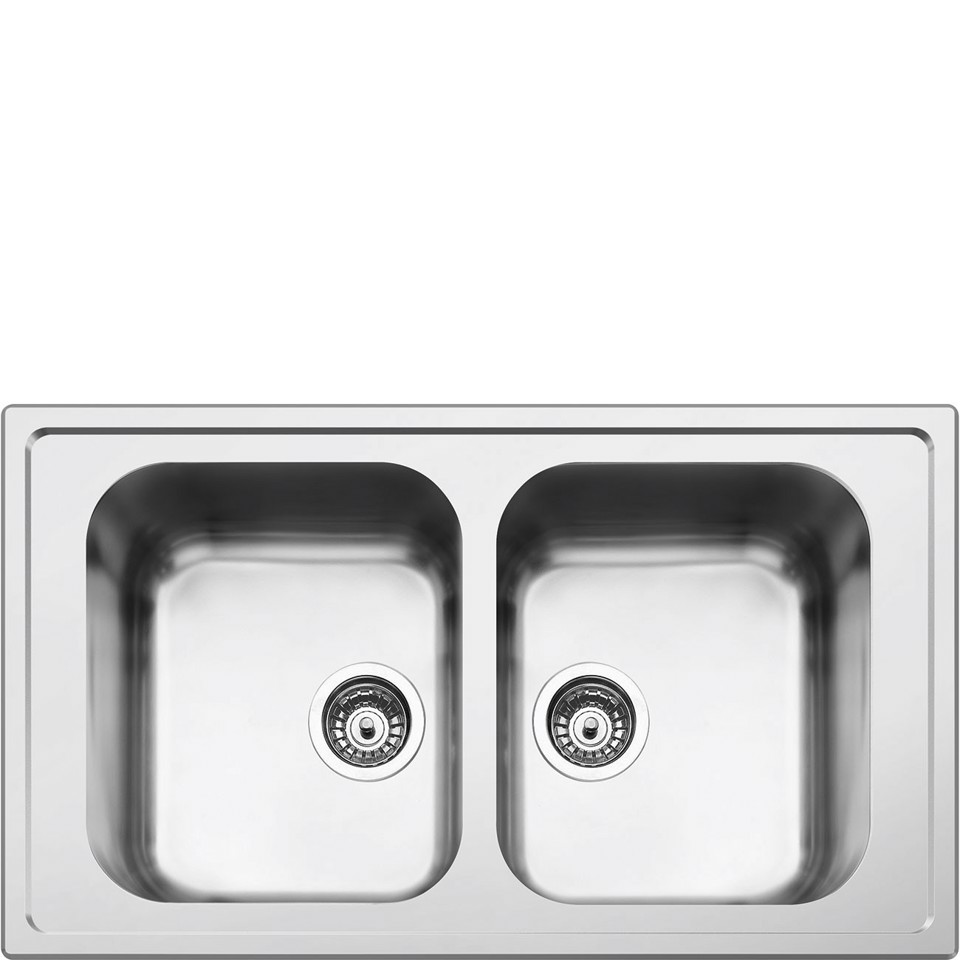 Smeg LLR862 lavello Lavello ad incasso Rettangolare Acciaio inox