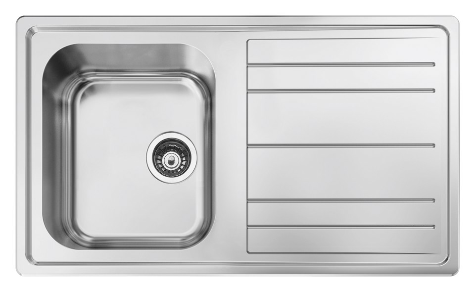 Smeg LPR861 lavello Lavello ad incasso Rettangolare Acciaio inossidabile Made in Italy