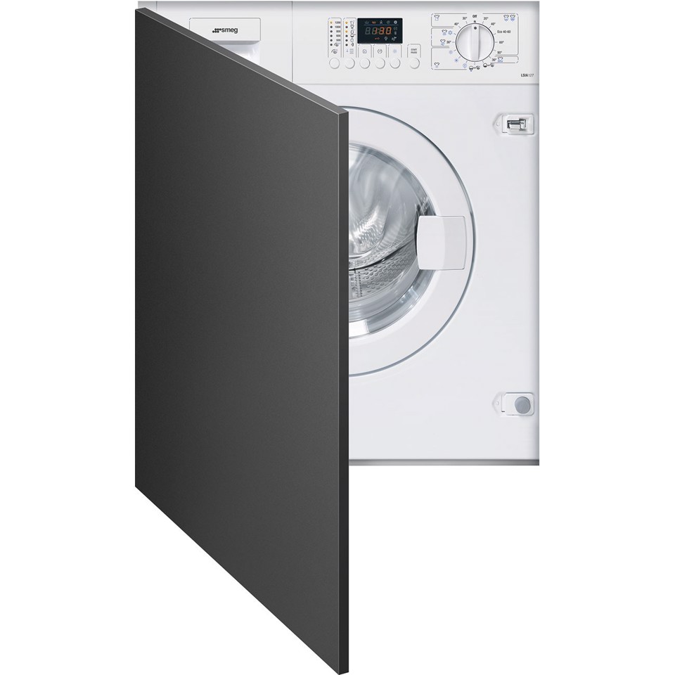 Smeg LSIA127 lavasciuga Da incasso Caricamento frontale Made in Italy