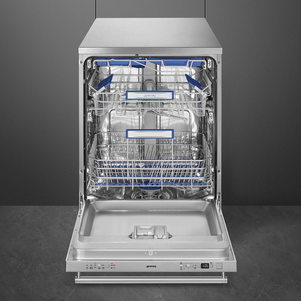 Smeg LVS433STPXIN lavastoviglie Libera installazione 13 coperti D