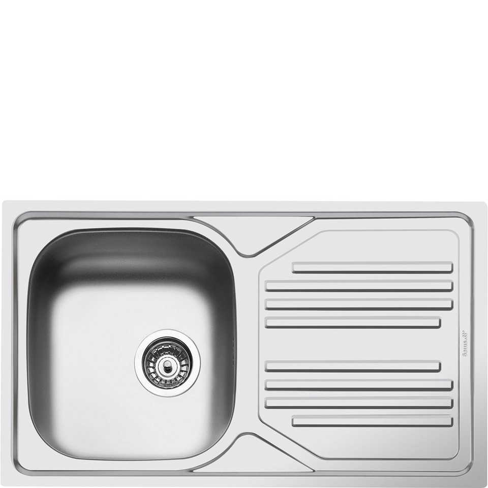 Smeg LYP861R lavello Lavello montato su piano Rettangolare Acciaio inox