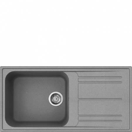 Smeg LZ150CT lavello Lavello montato su piano Rettangolare Granito Made in Italy