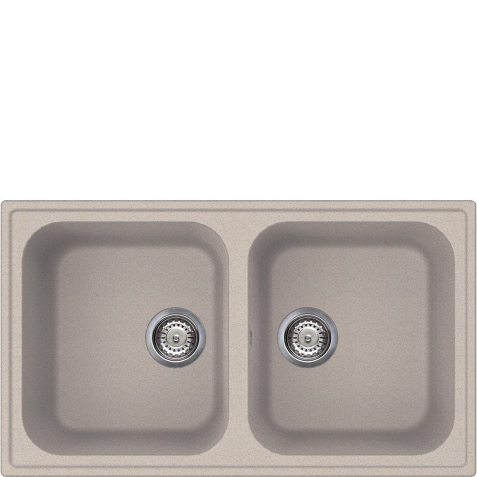 Smeg LZ862AV2 lavello Lavello ad incasso Rettangolare Made in Italy