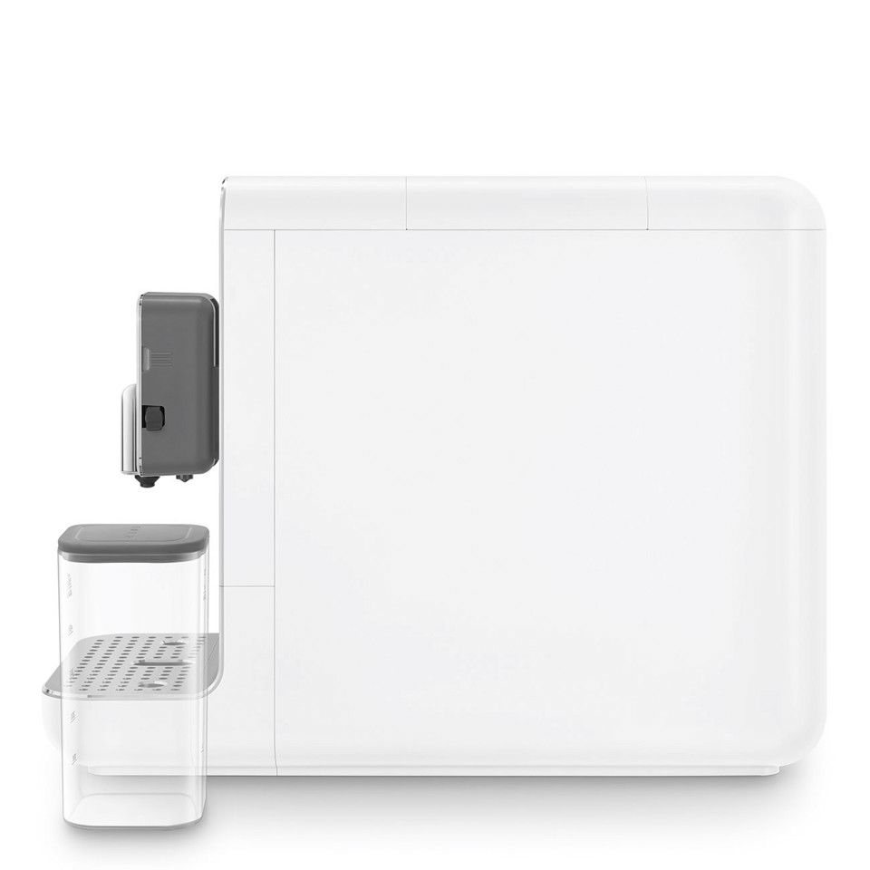 Smeg Macchina da Caffè Automatica con sistema latte Collezione Aesthetic – Bianco – BCC13WHMEU
