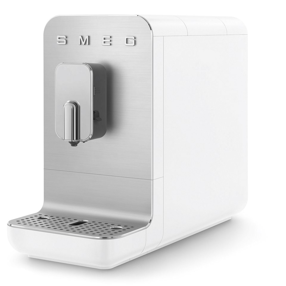 Smeg Macchina da Caffè Automatica con sistema latte Collezione Aesthetic – Bianco – BCC13WHMEU