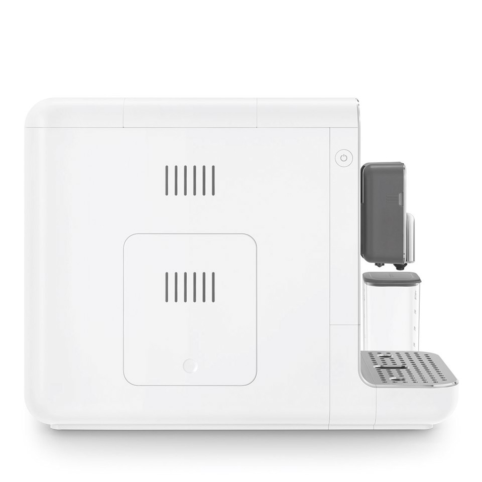 Smeg Macchina da Caffè Automatica con sistema latte Collezione Aesthetic – Bianco – BCC13WHMEU
