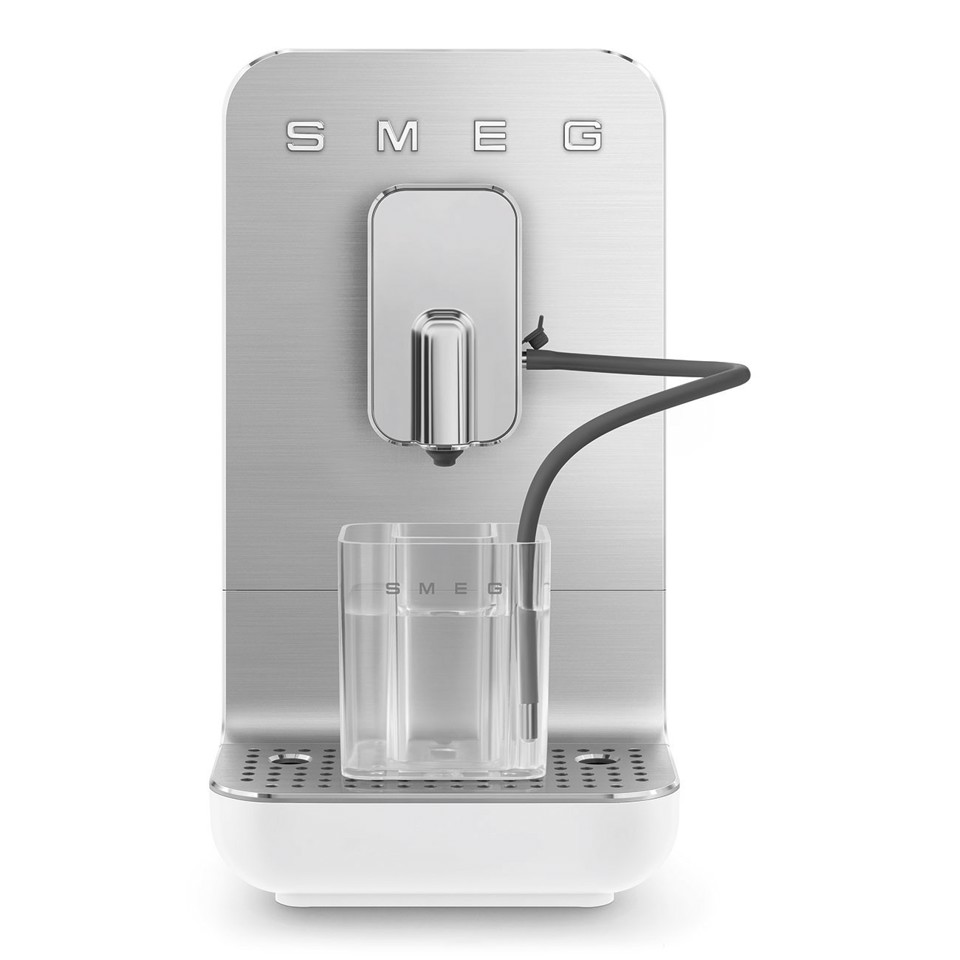 Smeg Macchina da Caffè Automatica con sistema latte Collezione Aesthetic – Bianco – BCC13WHMEU
