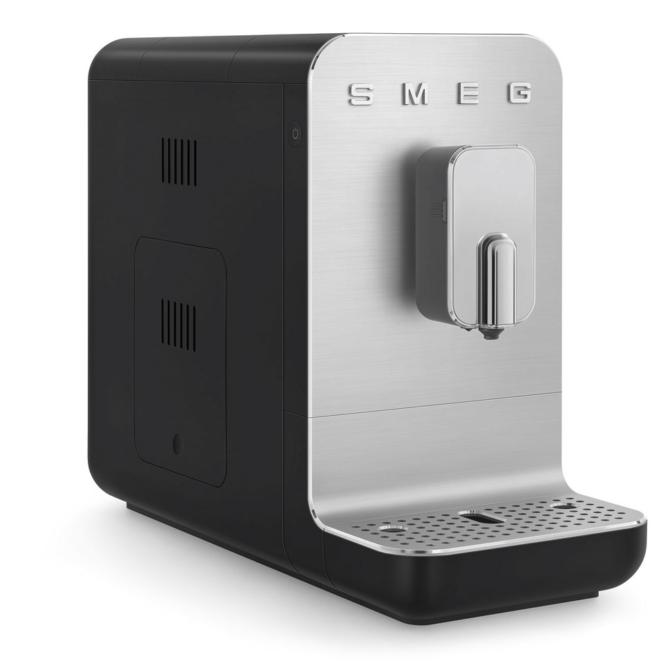 Smeg Macchina da Caffè Automatica con sistema latte Collezione Aesthetic – Nero – BCC13BLMEU