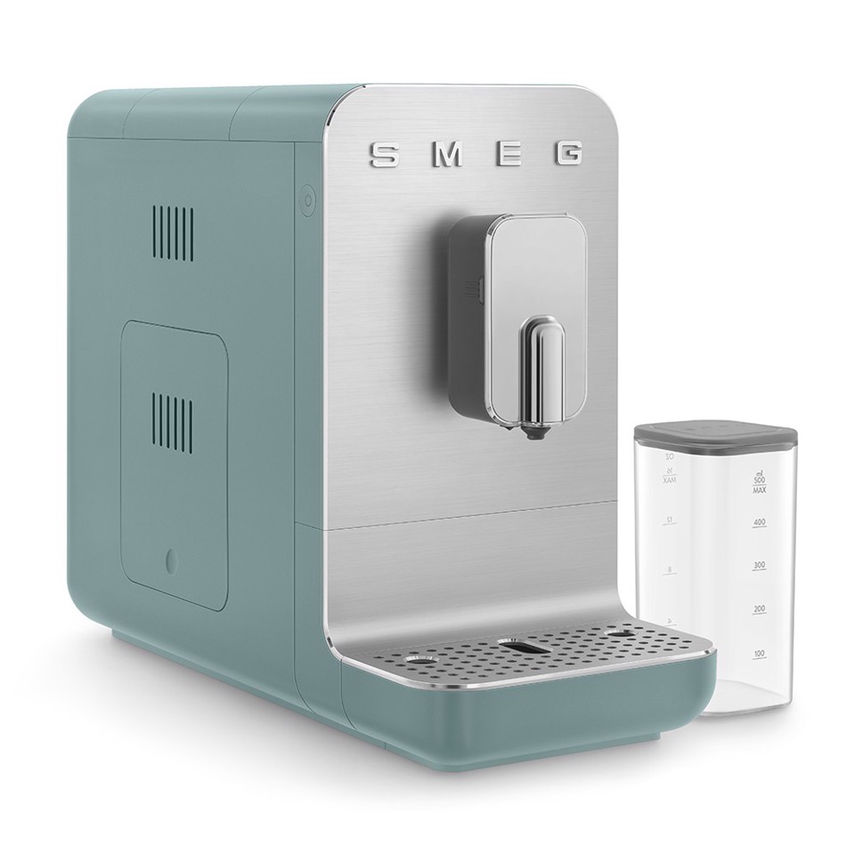 Smeg Macchina da Caffè Automatica con sistema latte Collezione Aesthetic – Verde Smeraldo – BCC13EGMEU