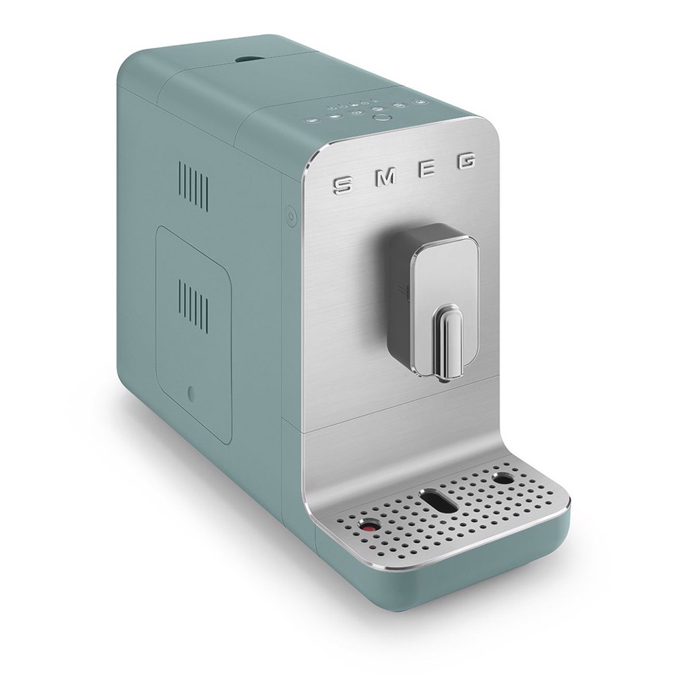 Smeg Macchina da Caffè Automatica con sistema latte Collezione Aesthetic – Verde Smeraldo – BCC13EGMEU