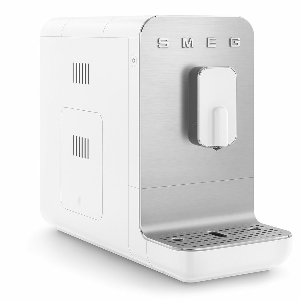 Smeg Macchina da Caffè Automatica lancia vapore Collezione Aesthetic – Bianco – BCC11WHMEU