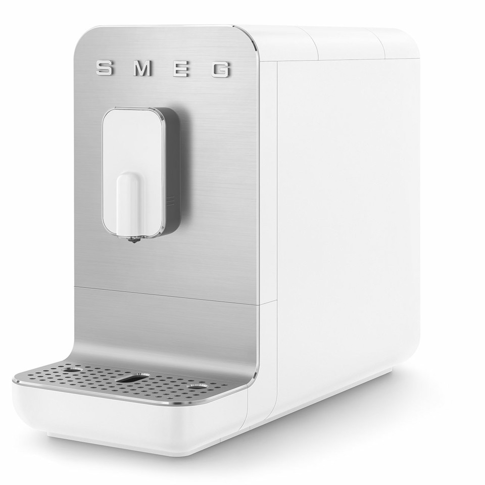 Smeg Macchina da Caffè Automatica lancia vapore Collezione Aesthetic – Bianco – BCC11WHMEU