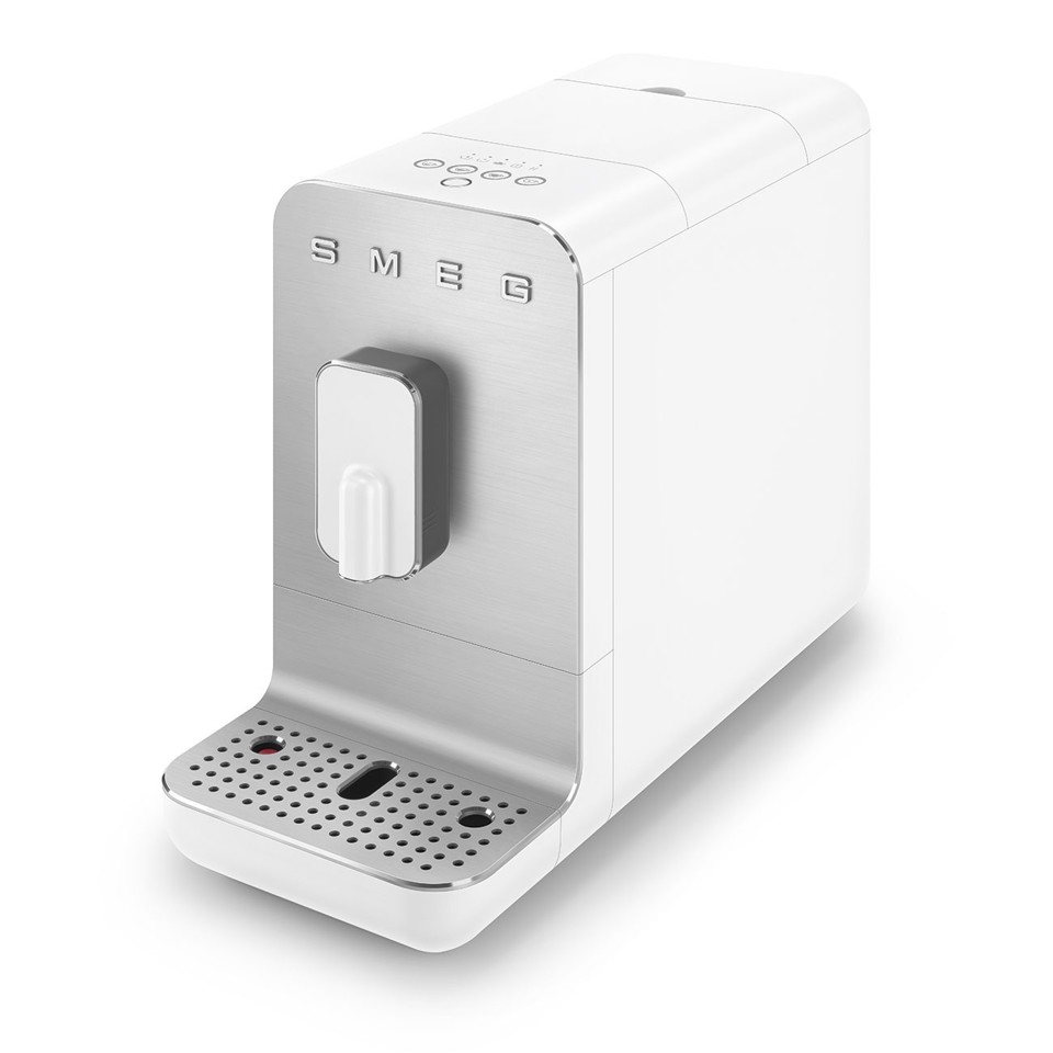 Smeg Macchina da Caffè Automatica lancia vapore Collezione Aesthetic – Bianco – BCC11WHMEU