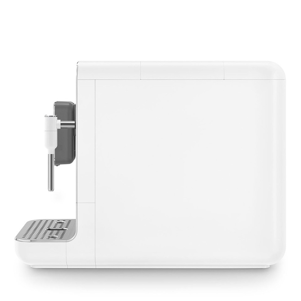 Smeg Macchina da Caffè Automatica lancia vapore Collezione Aesthetic – Bianco – BCC12WHMEU