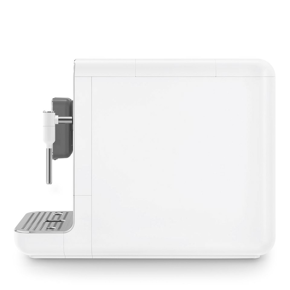 Smeg Macchina da Caffè Automatica lancia vapore Collezione Aesthetic – Bianco – BCC12WHMEU