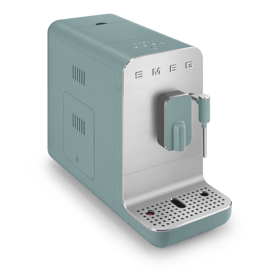 Smeg Macchina da Caffè Automatica lancia vapore Collezione Aesthetic – Verde Smeraldo – BCC12EGMEU