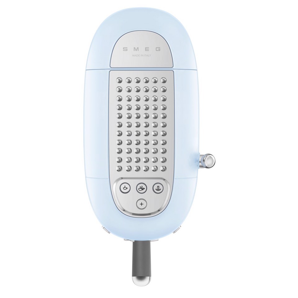 Smeg Macchina da Caffè Espresso Manuale 50's Style – Azzurro LUCIDO – ECF02PBEU