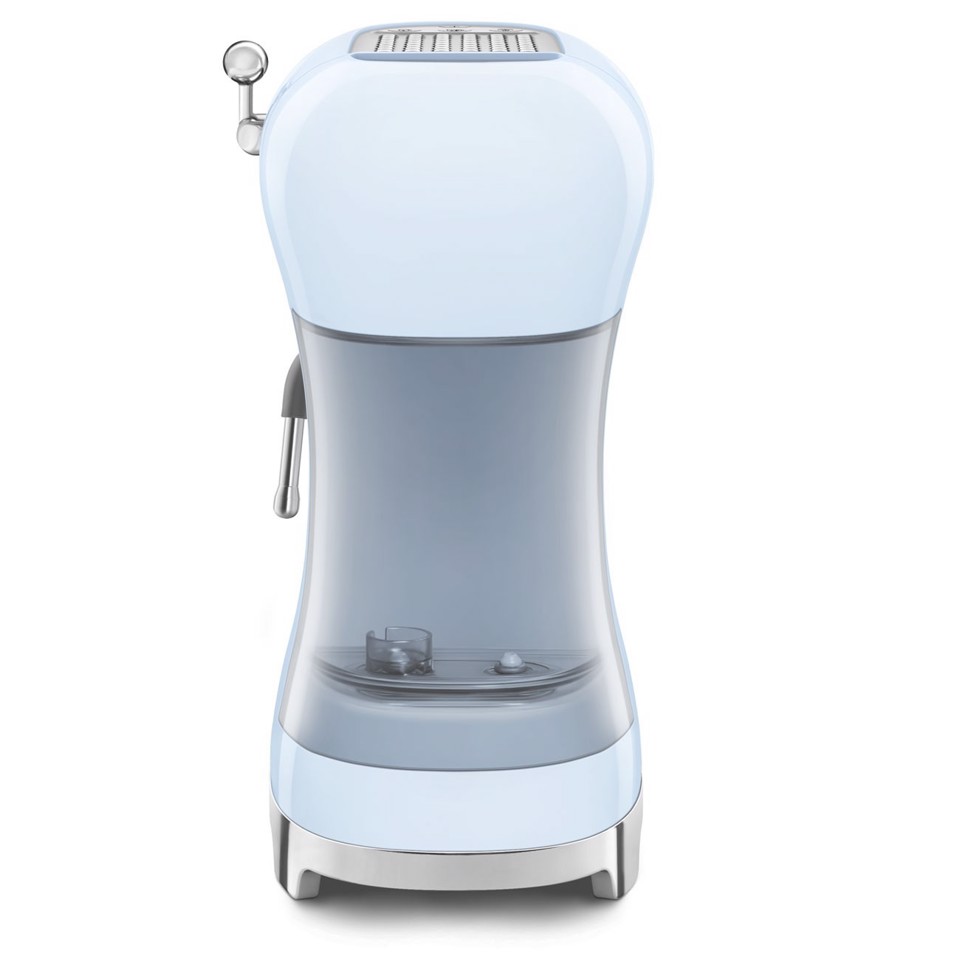 Smeg Macchina da Caffè Espresso Manuale 50's Style – Azzurro LUCIDO – ECF02PBEU