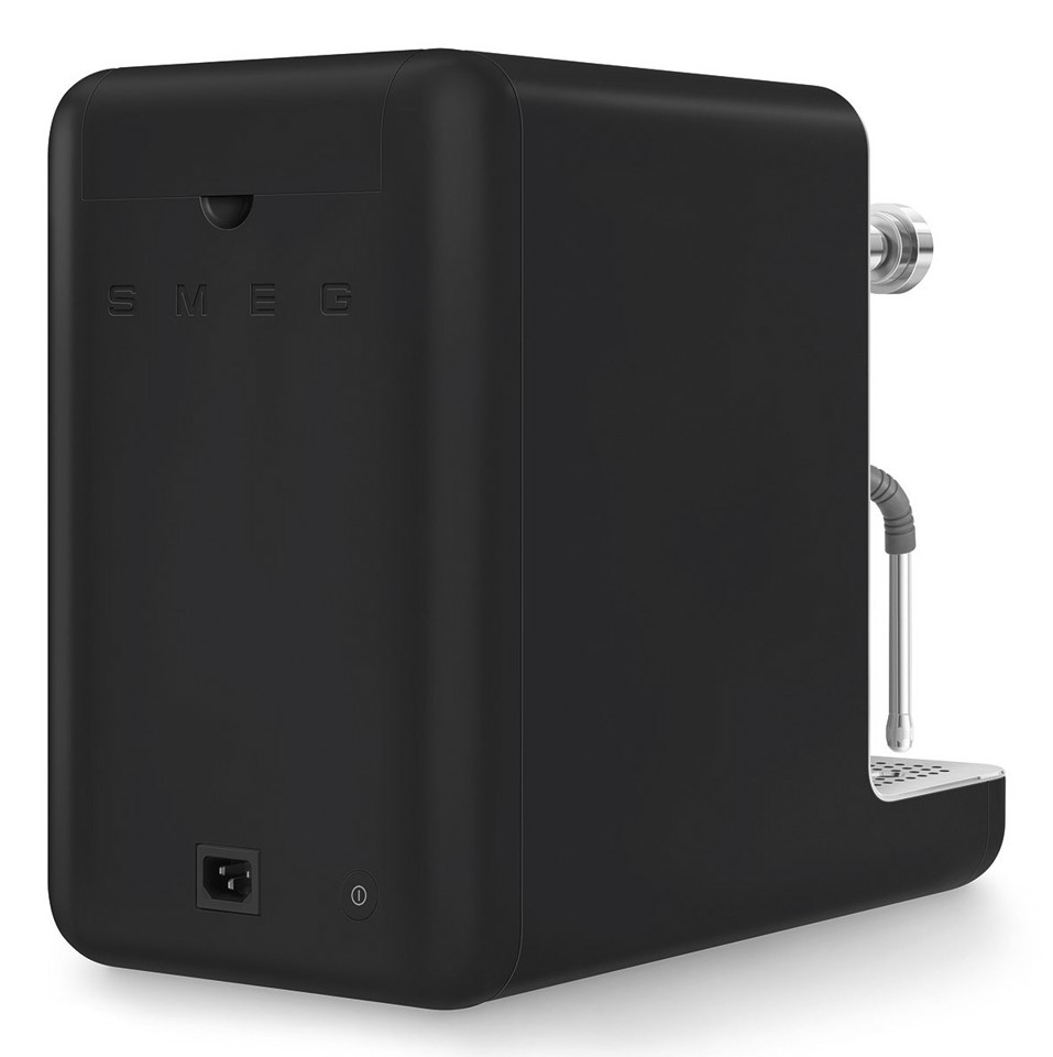 Smeg Macchina da caffè espresso Minipro Linea Collezione - Nero Opaco - EMC02BLMEU