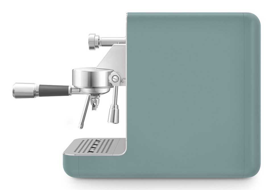 Smeg Macchina da caffè espresso Minipro Linea Collezione - Verde Smeraldo Opaco - EMC02EGMEU