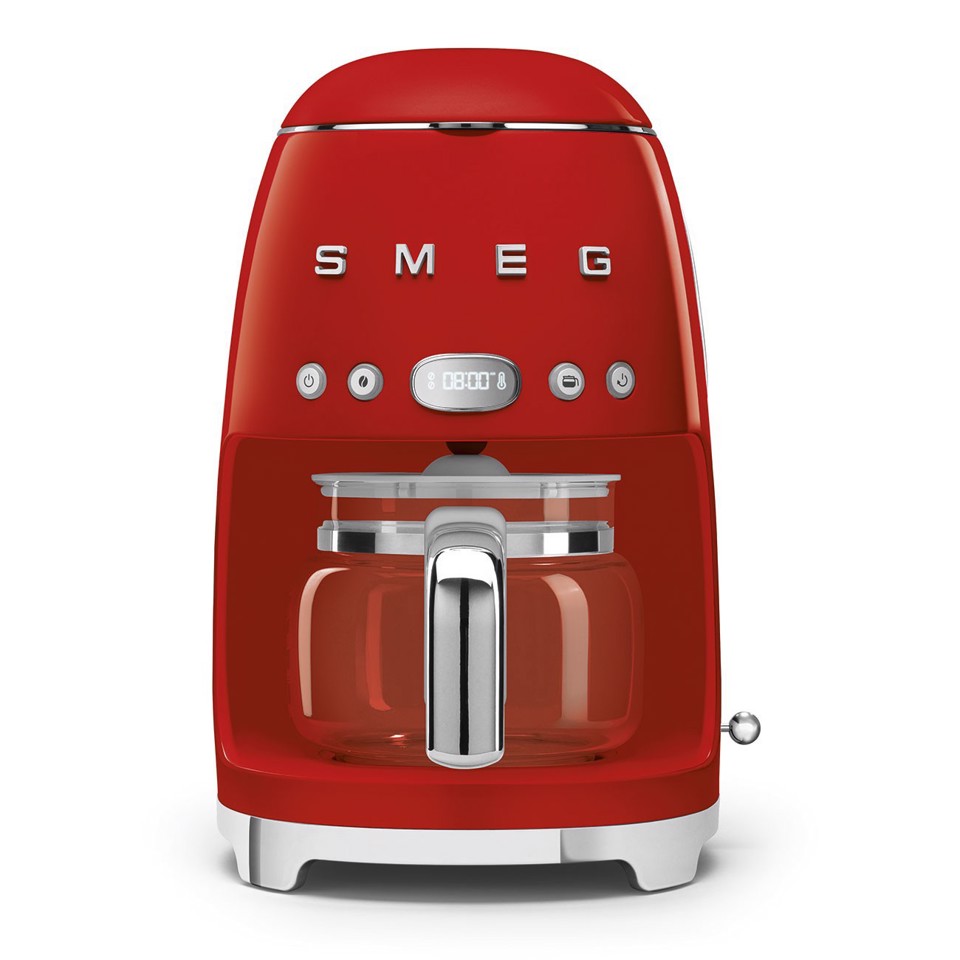 Smeg Macchina da Caffè Filtro 50's Style – Rosso LUCIDO – DCF02RDEU