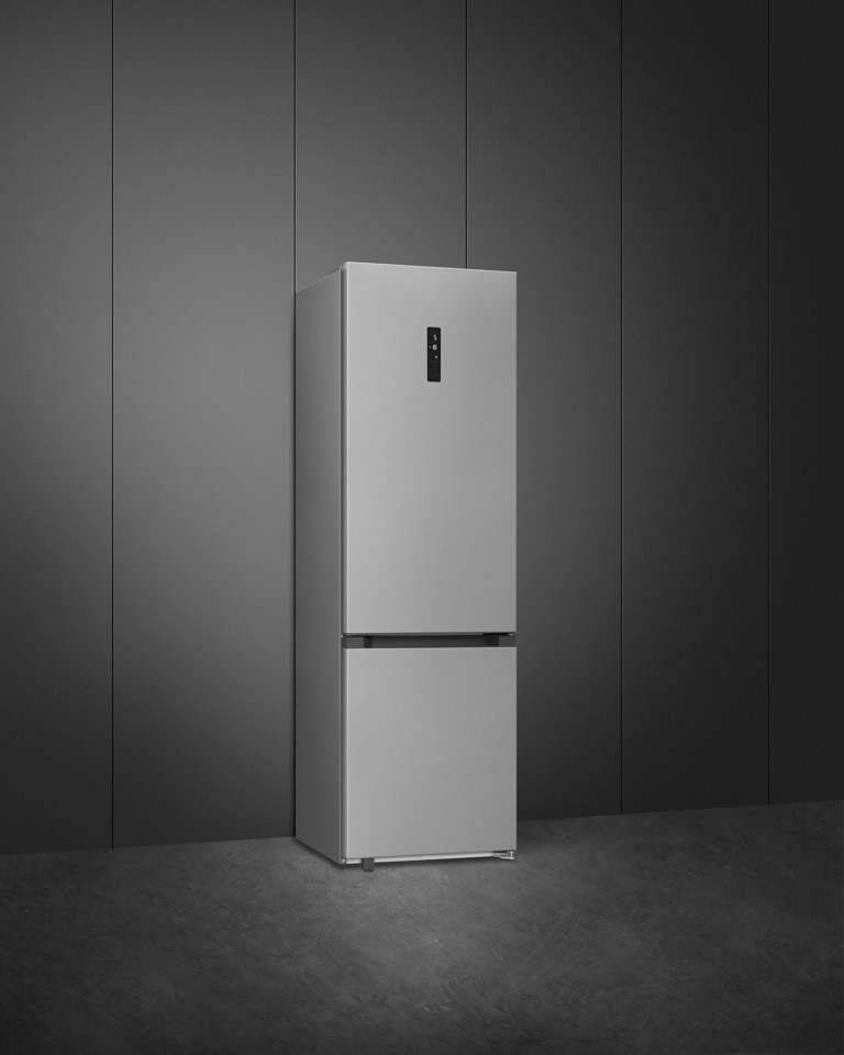 Smeg MBV45XDNMC frigorifero con congelatore Libera installazione 443 L Acciaio inox