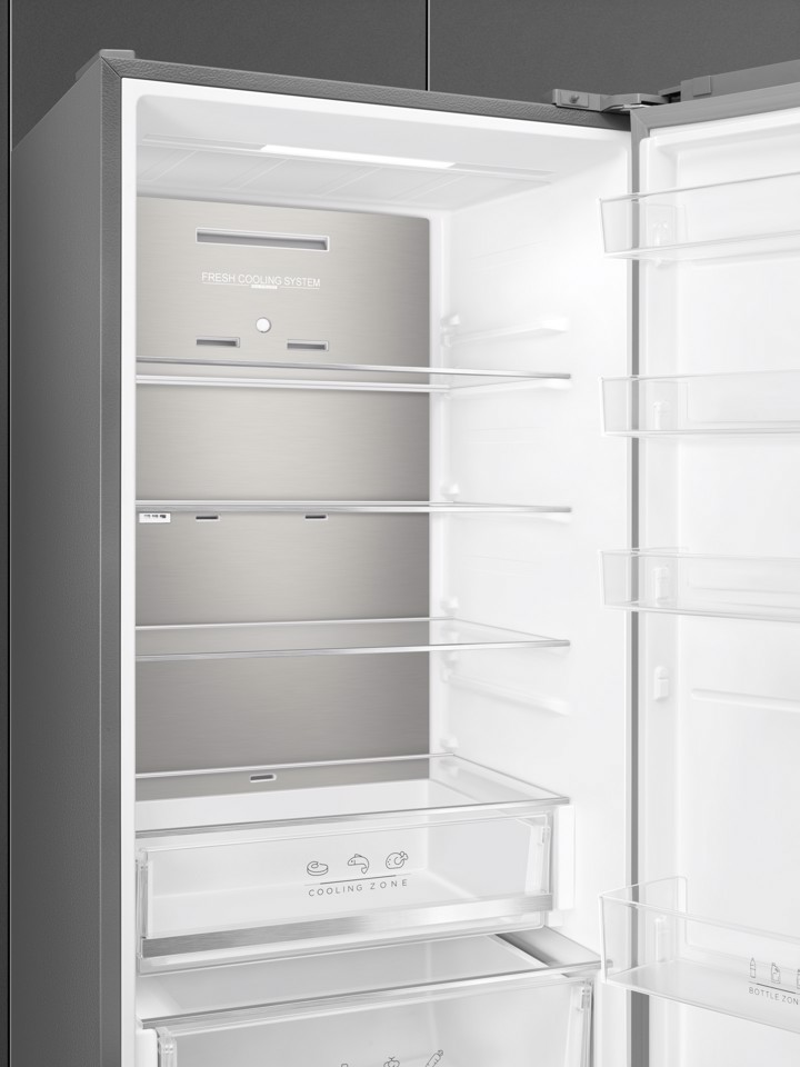 Smeg MBV45XDNMC frigorifero con congelatore Libera installazione 443 L Acciaio inox