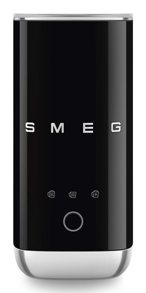 Smeg MFF02BLEU montalatte e scaldalatte Nero