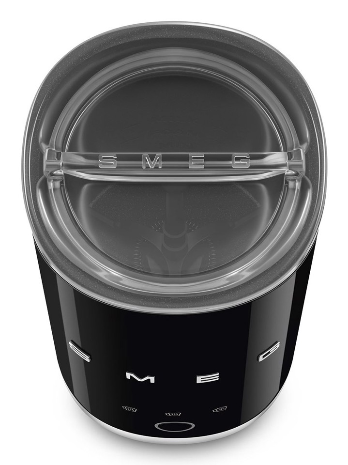 Smeg MFF02BLEU montalatte e scaldalatte Nero