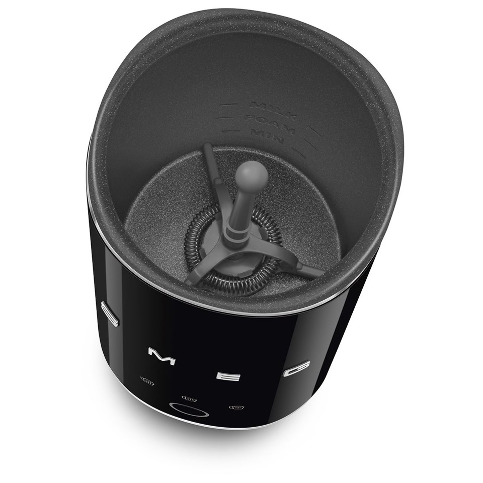 Smeg MFF02BLEU montalatte e scaldalatte Nero