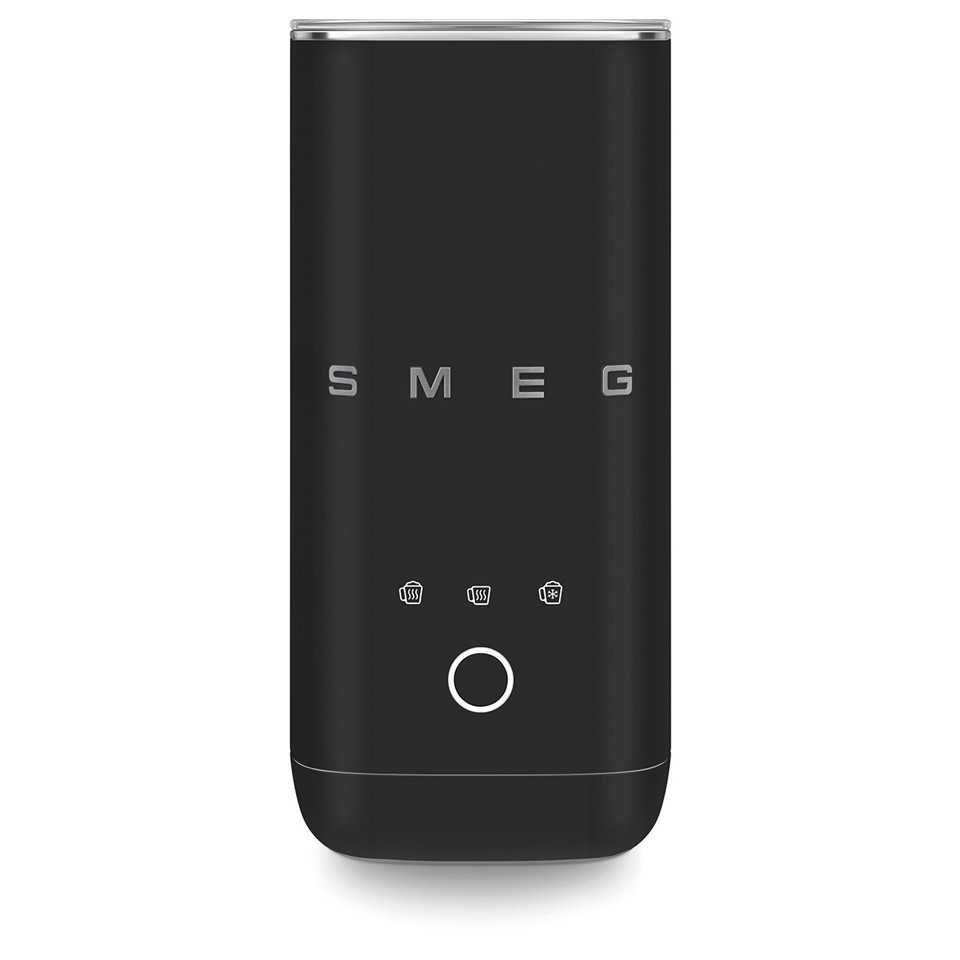 Smeg MFF02BLMEU montalatte e scaldalatte Nero