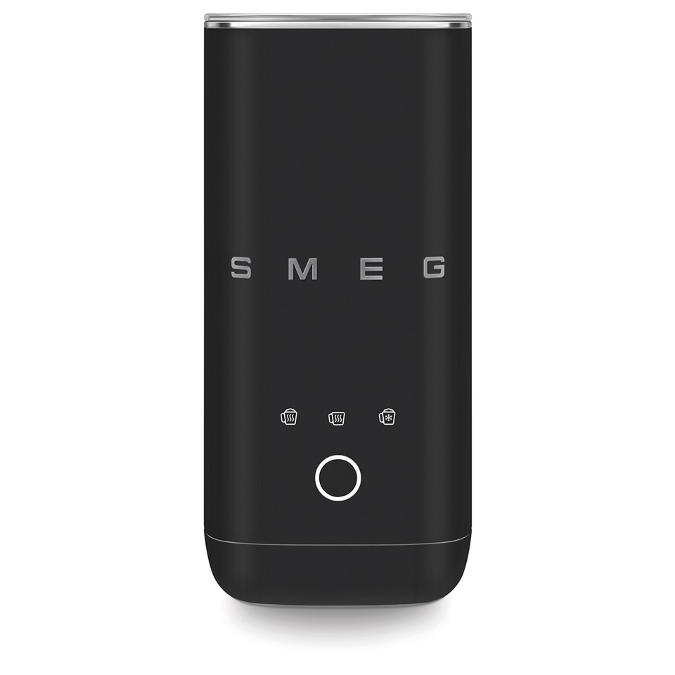 Smeg MFF02BLMEU montalatte e scaldalatte Nero