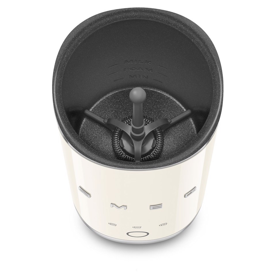 Smeg MFF02CREU montalatte e scaldalatte Crema