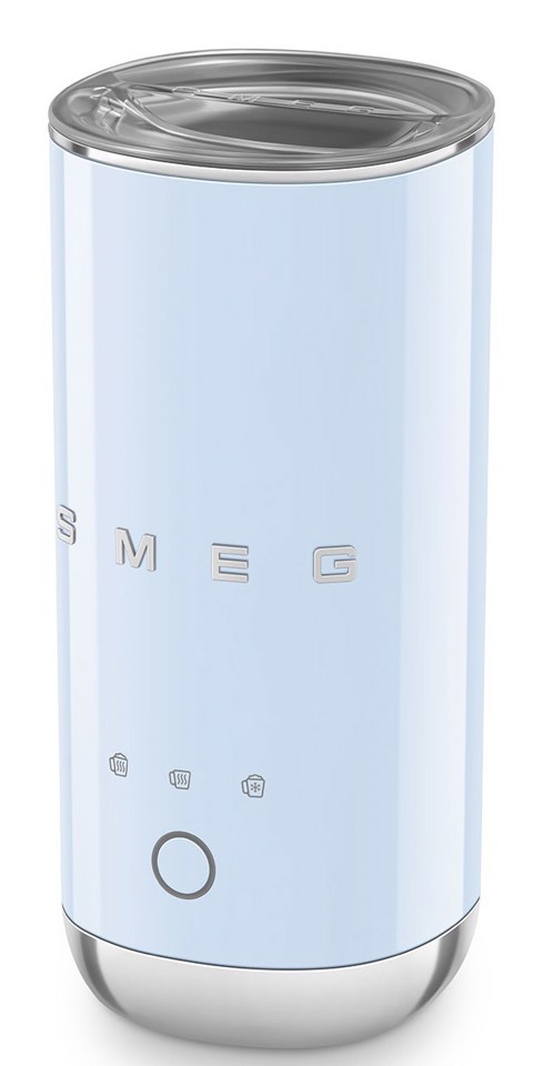Smeg MFF02PBEU montalatte e scaldalatte Blu
