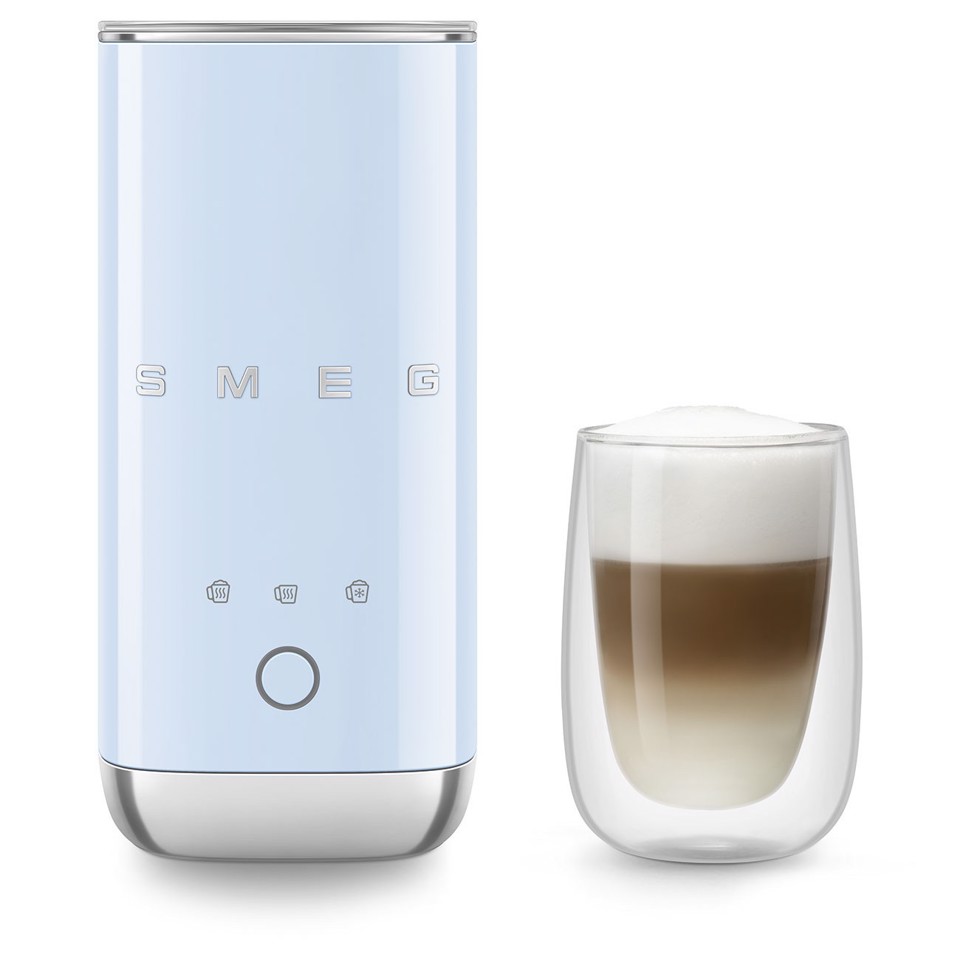 Smeg MFF02PBEU montalatte e scaldalatte Blu