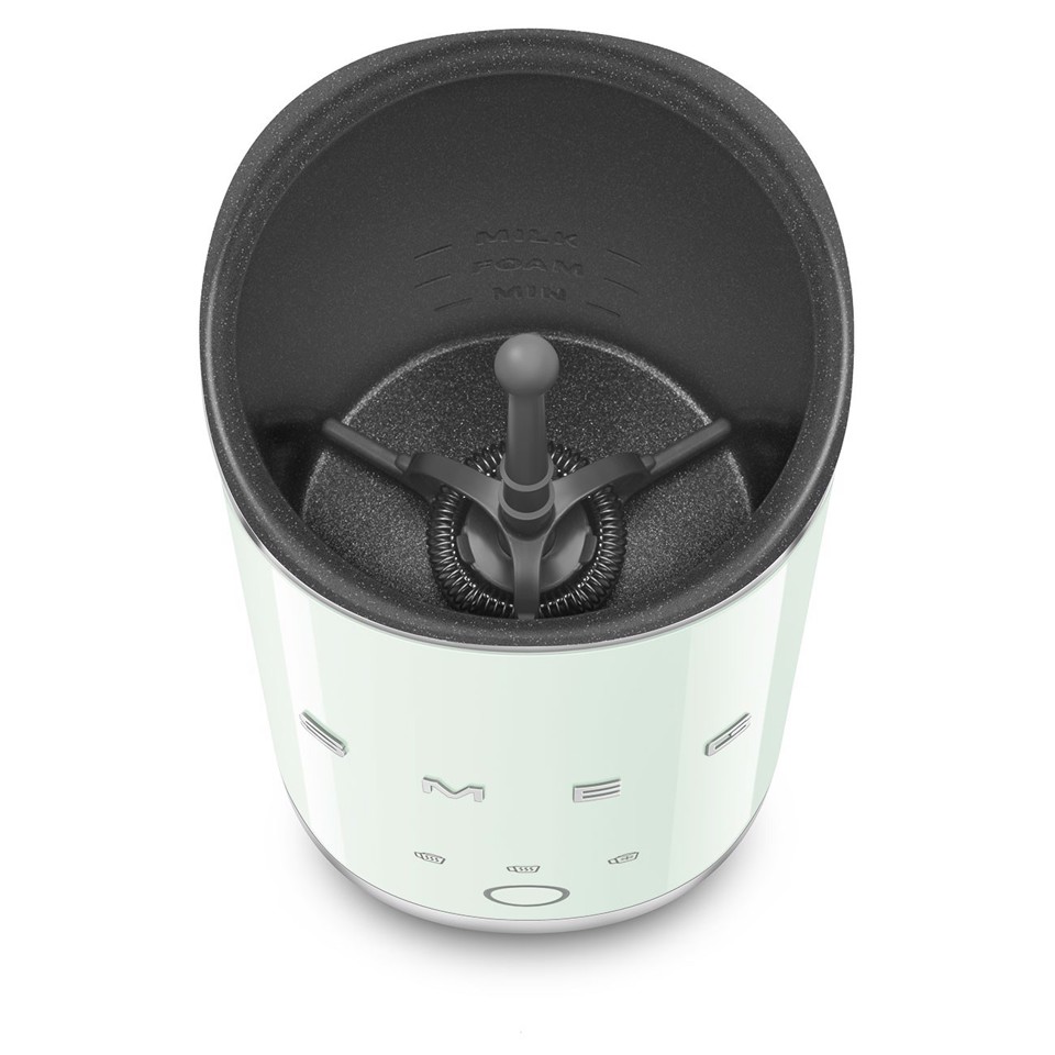 Smeg MFF02PGEU montalatte e scaldalatte Verde