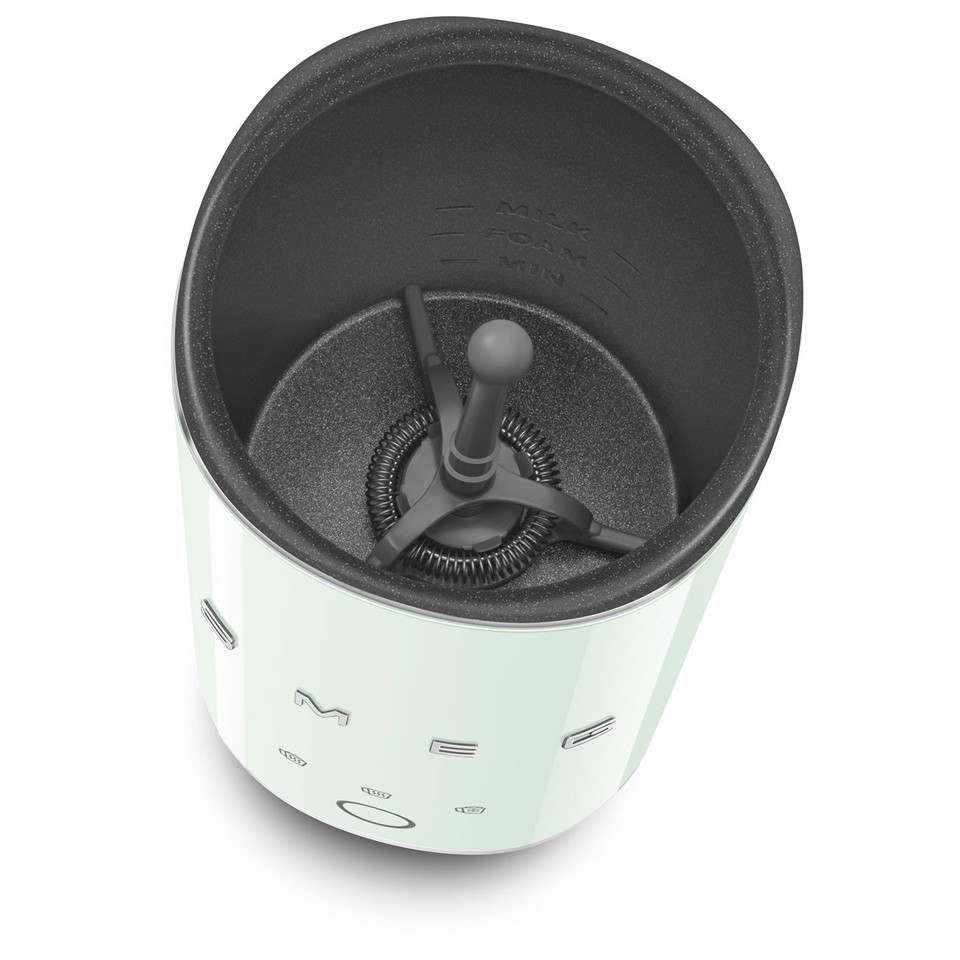 Smeg MFF02PGEU montalatte e scaldalatte Verde