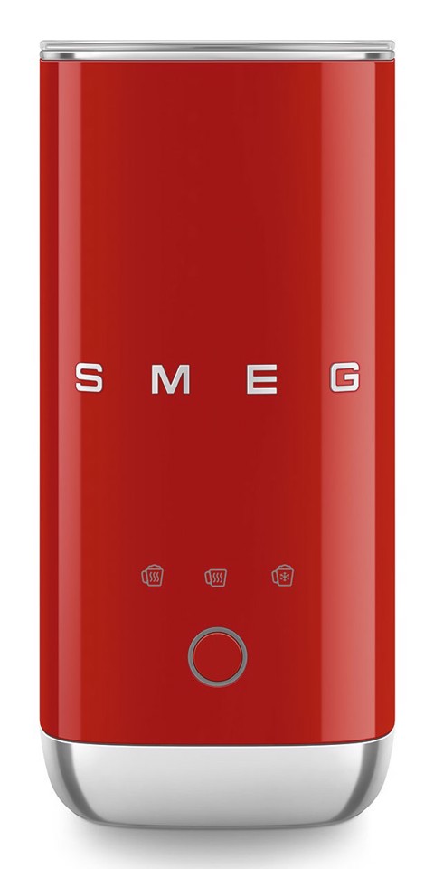 Smeg MFF02RDEU montalatte e scaldalatte Rosso