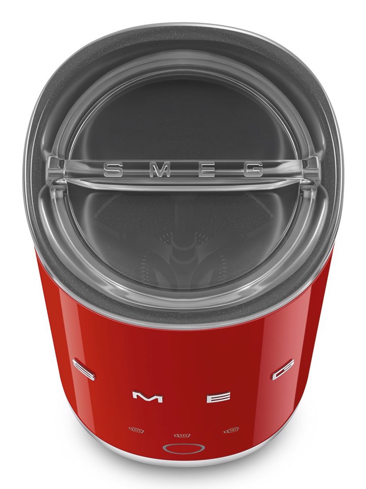 Smeg MFF02RDEU montalatte e scaldalatte Rosso