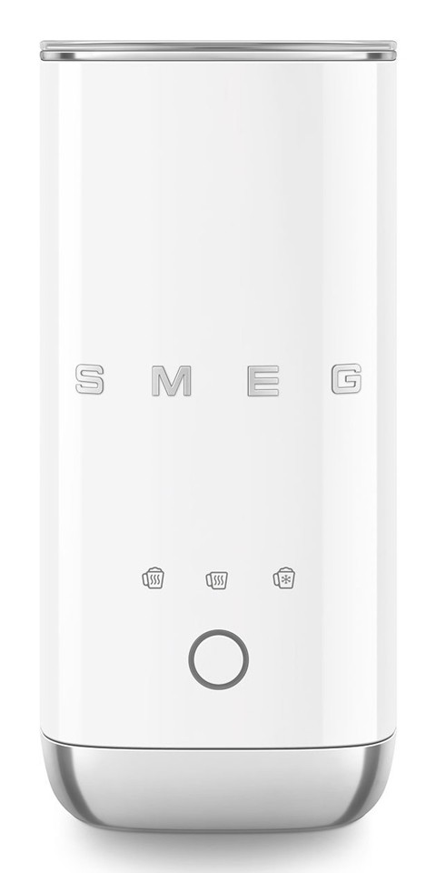 Smeg MFF02WHEU montalatte e scaldalatte Bianco