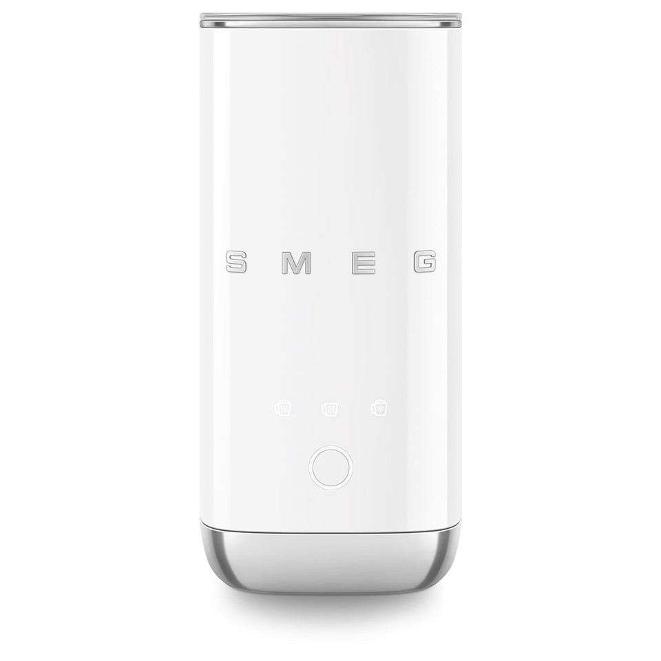 Smeg MFF02WHEU montalatte e scaldalatte Bianco