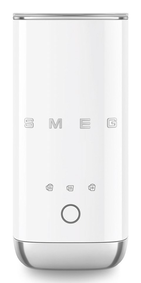 Smeg MFF02WHEU montalatte e scaldalatte Bianco