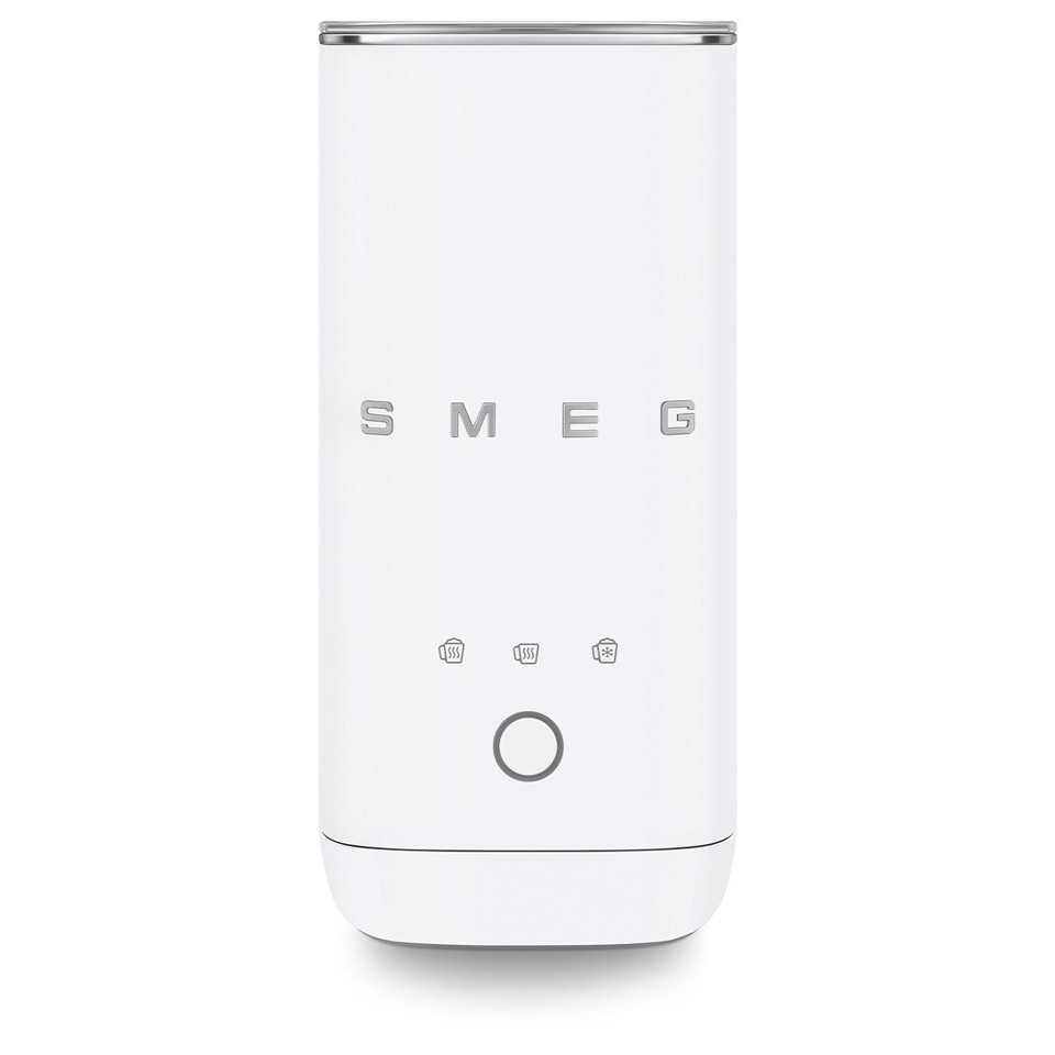 Smeg MFF02WHMEU montalatte e scaldalatte Bianco