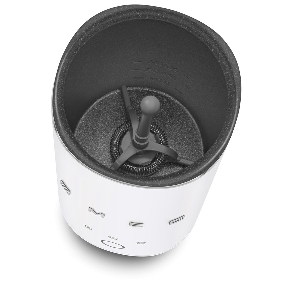 Smeg MFF02WHMEU montalatte e scaldalatte Bianco