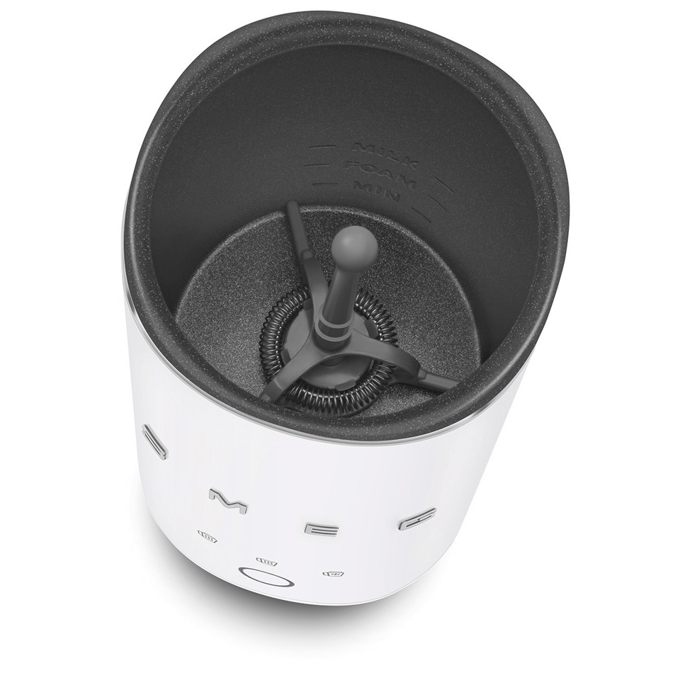 Smeg MFF02WHMEU montalatte e scaldalatte Bianco