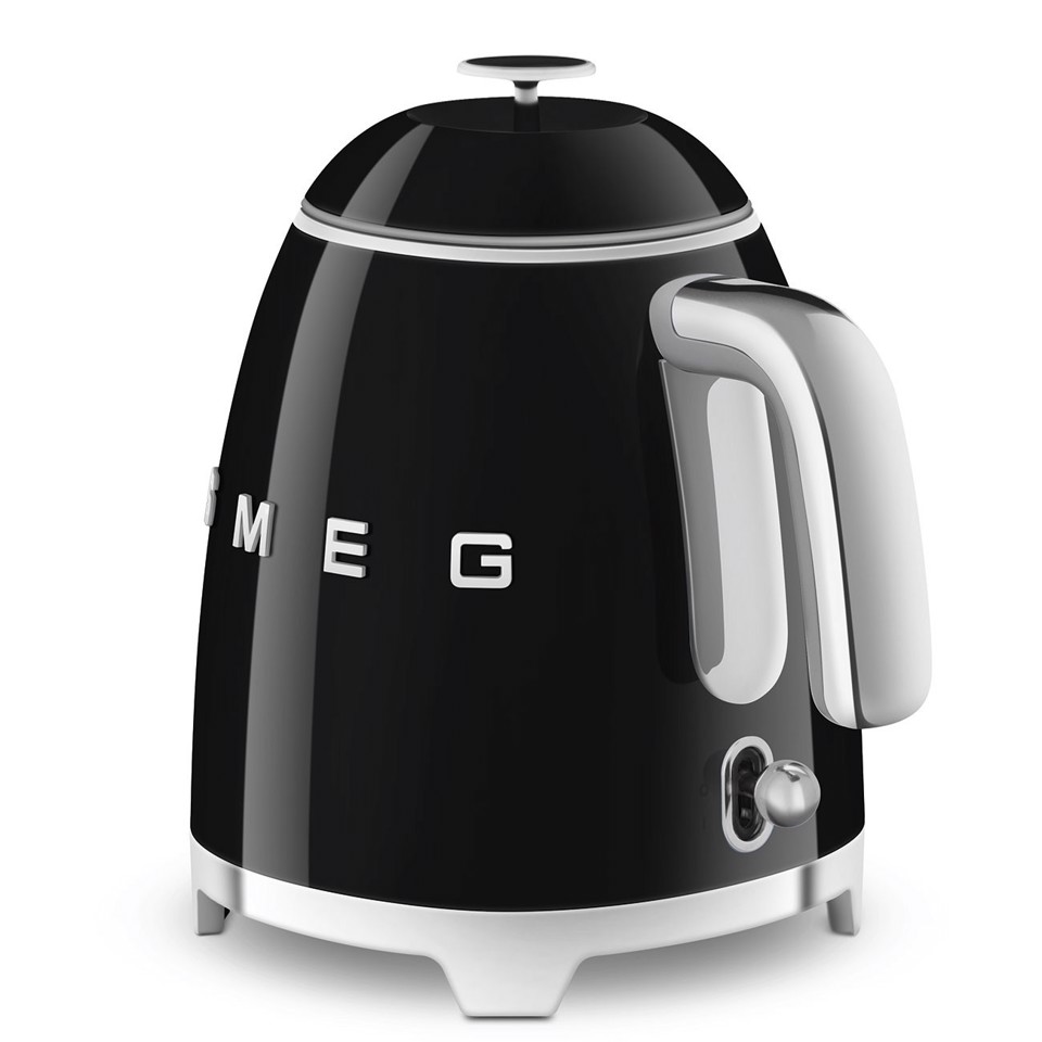 Smeg Mini Bollitore 50's Style – Nero LUCIDO – KLF05BLEU